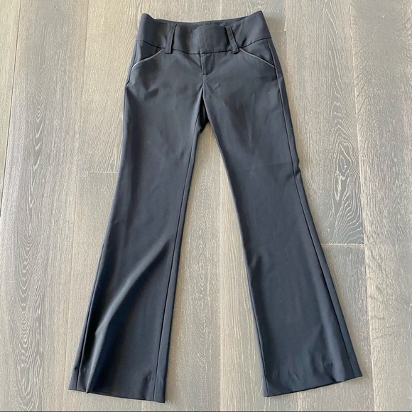 Alice + Olivia Pants - Alice + Olivia Black Dress Pant